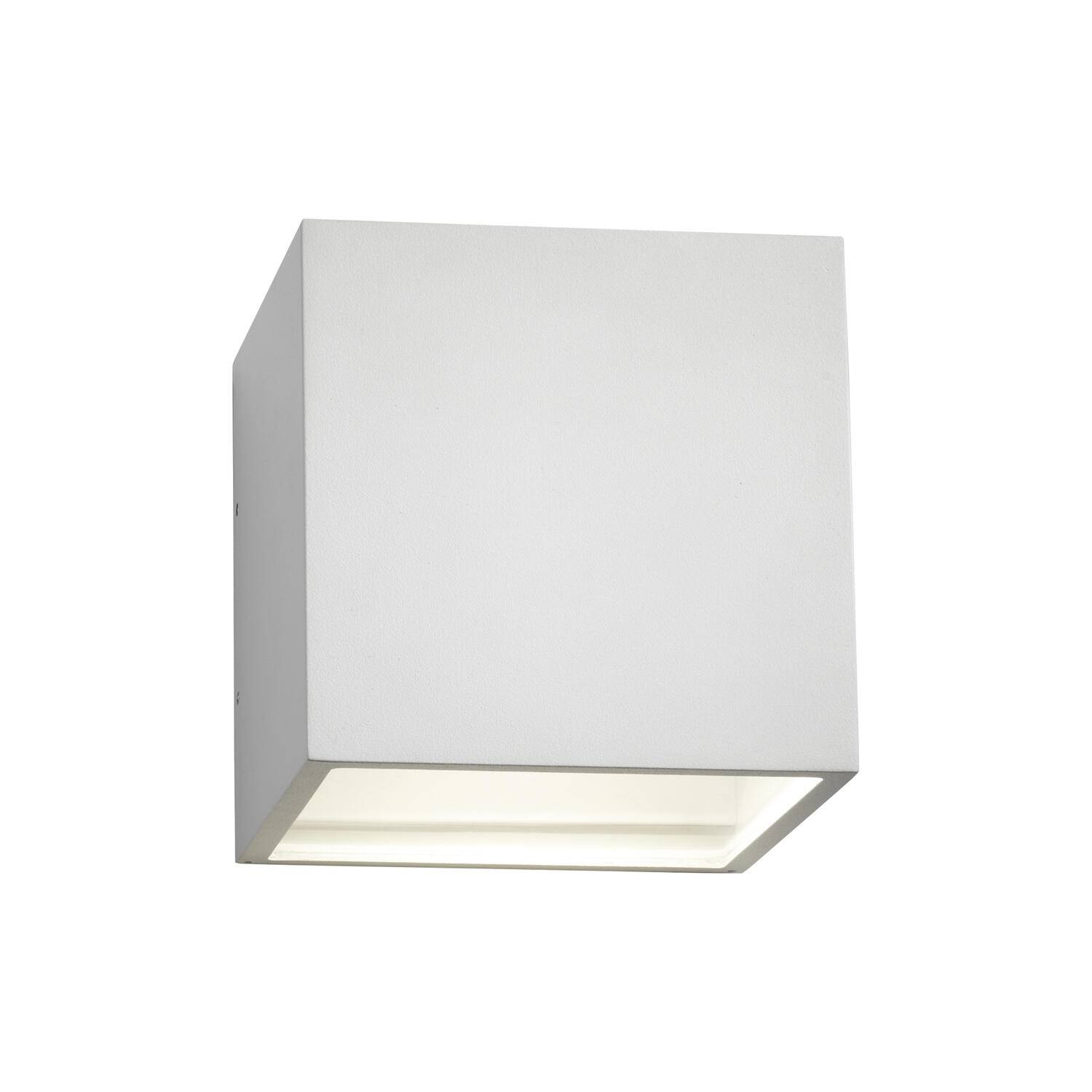 Light-point CUBE XL Up/Down væglampe, hvid
