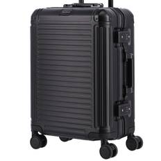 Travelite Next Sort Aluminium Kabinekuffert 4 Hjul-39X55X22-39L