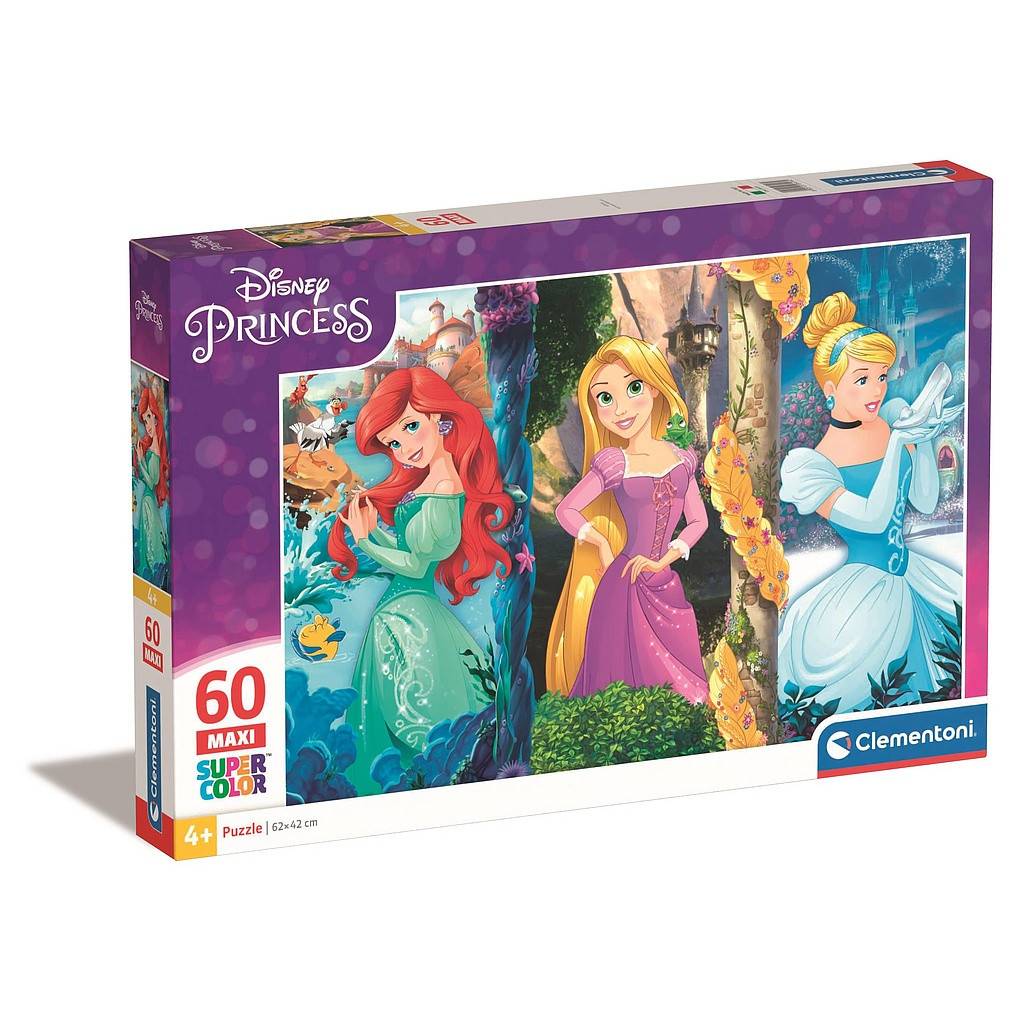 Disney Princess 60-bitars maxi pussel Clementoni
