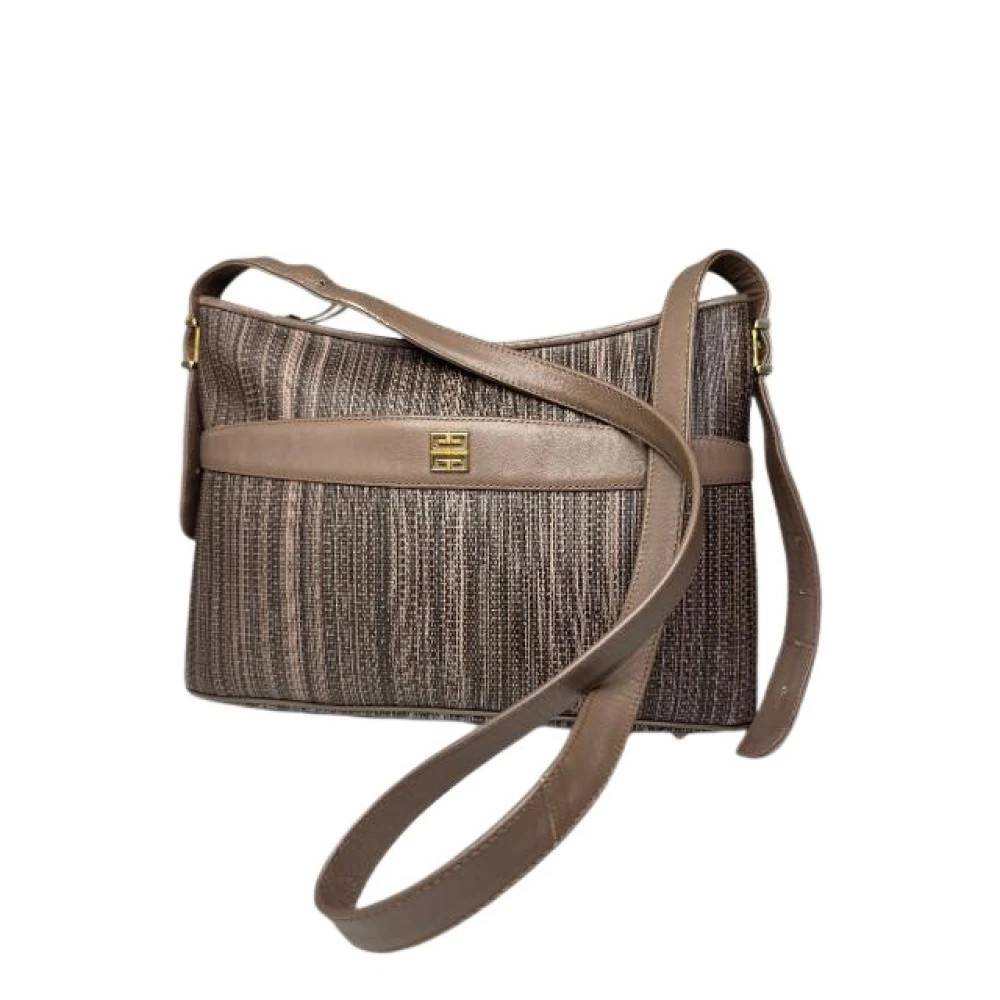 Givenchy Pre-owned Pre-owned Cross Body Bag - Vintage - Dame - Brun - ONE SIZE - Læder