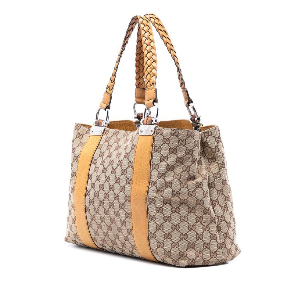 Gucci Vintage Gucci Bamboo L 28cm x W 38cm x D 16cm - Håndtasker hos Magasin.