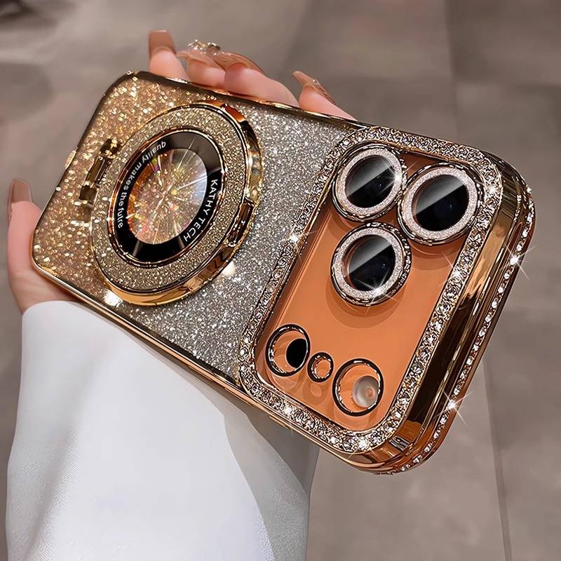 Phone Case: New Women's Phone Case With Stand, High-end Fashion Protective Cover Compatible With Iphone 17promax 17air 17 17pro 16 15 13 14 Cases