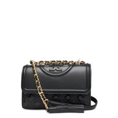 Tory Burch Fleming Small Convertible Shoulder Bag Svart