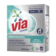 Tvättmedel 8,3kg | Via Pro Formula Sensitive