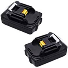 2 x BL1815 BL1830 BL1850 18 V 1,5 Ah 1500mAh ersättningsverktyg för Makita batteri BL1815, BL1815 N, 194205-3, 194309-1, 196235-0, 194513-2 LXT400 BMR100 BHP451 BHP452 DUC353Z DJV181Z