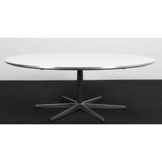 Piet Hein & Arne Jacobsen cirkulært sofabord, nylakeret