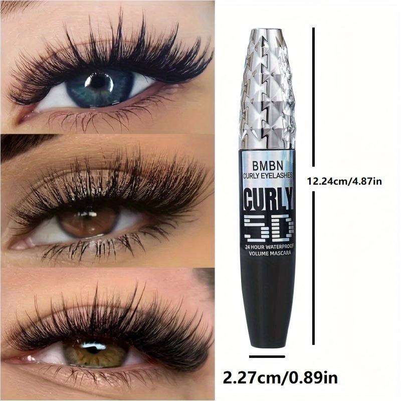 5d Mascara, Waterproof And Sweatproof, Non-greasy, Mascara With Primer, Non-greasy Formula, 24-hour Long-lasting , Waterproof And , Lengthens Lashes For Makeup, Non-irritating, Curling Effect To Make