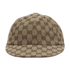 Gucci, Tilbehør, unisex, Beige, S, Bomuld, Baseball Cap