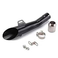 rury wydechowe tłumik rury wydechowej Universal Motorcykel Avgas Motocross Pipe DB Killer Moto Racing Ljuddämpare För R6 R3 MT09 Pitbike(B)