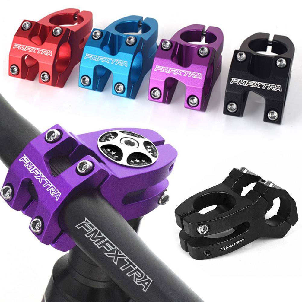 25,4 mm Mountainbike-styrstam Aluminiumlegering Vägcykelstyrstam MTB-cykelstyre för de flesta cyklar Vägcykel MTB BMX Fixie blå