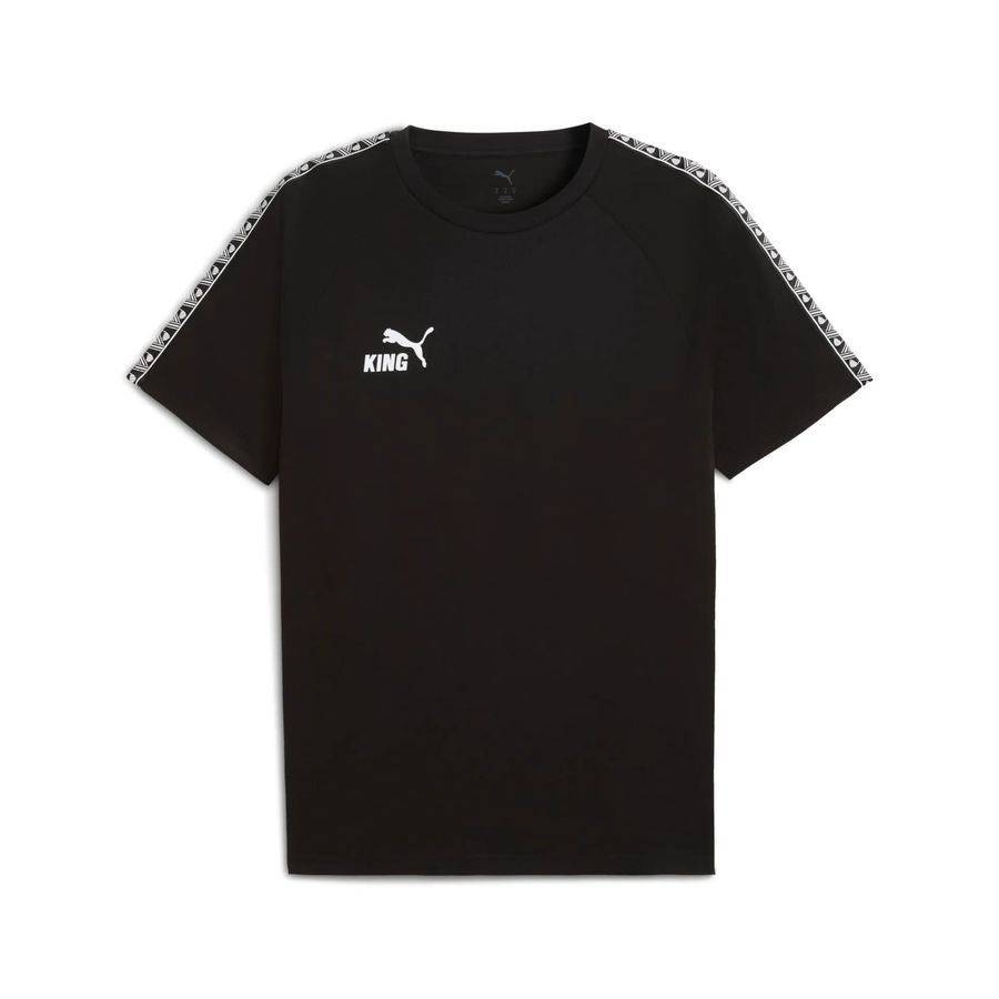 PUMA T-shirt Teamking - PUMA Svart/PUMA White Barn - ['Svart'] (152 cm)