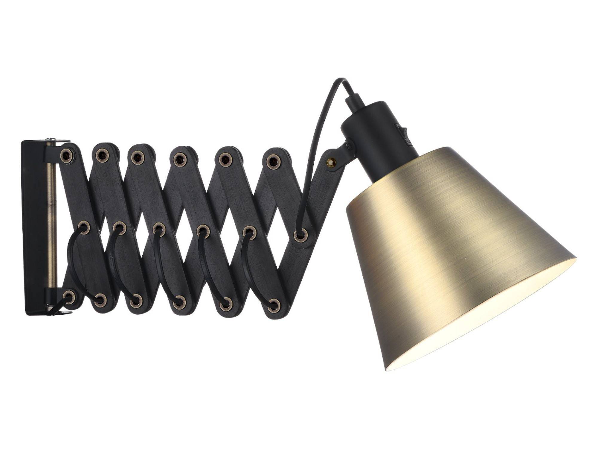 Halo Design - Vintage væglampe - Antique Messing