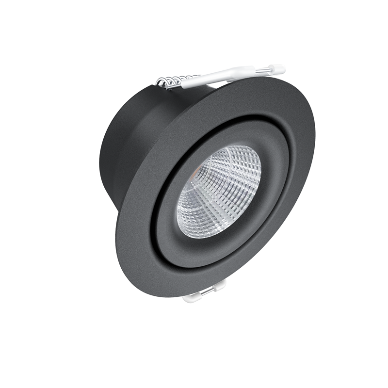 EVO 3 LED 4,5W 2700K Indendørs/Udendørs IP54 mat sort
