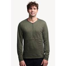 Björk Merino & Tencel Sweater Men's - XXL / Sten-svart (Black)