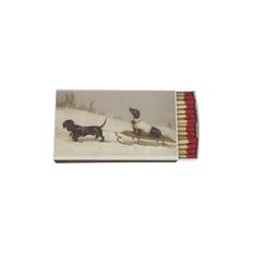 Tändsticksask Tax - Flerfärgad (L: 11 x B: 6,5 x H: 2 cm)
