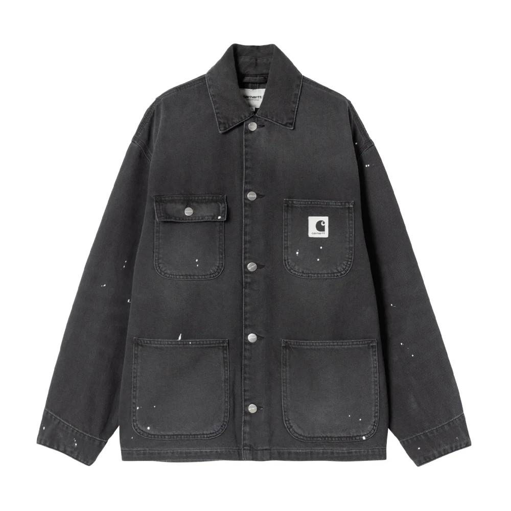 Carhartt Wip OG Michigan Coat - Jakker - Dame - Sort - XS - Bomuld