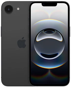 Apple iPhone 16e 128 GB - Svart