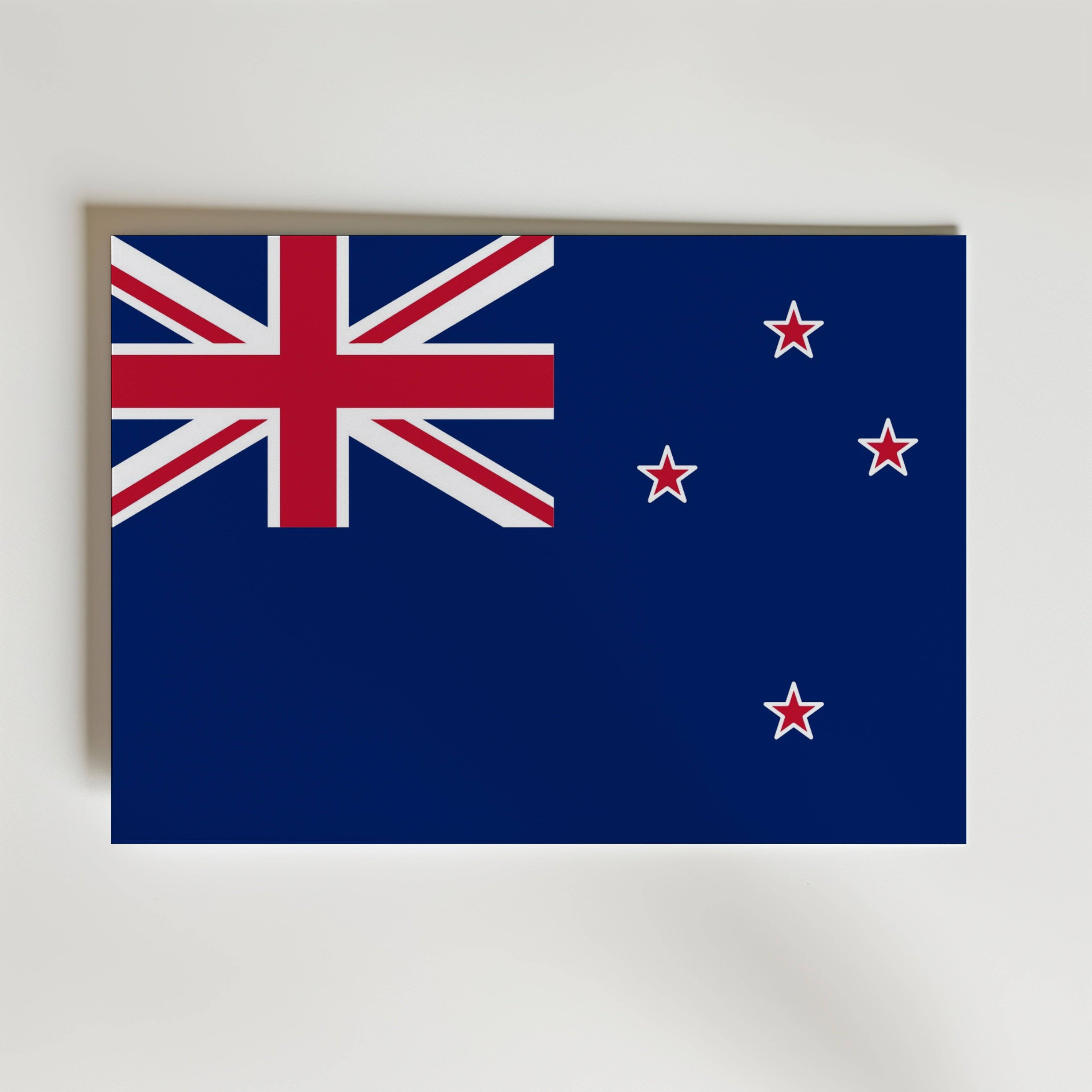 New Zealand National Flag Poster - Poster 30x21 cm