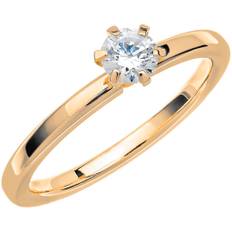 Solitärring Schalins Love 01 18K Guld Diamant 0,35 Carat - Förlovningsring & Vigselring Vigselringar - Förlovningsringar - Bröllopsringar