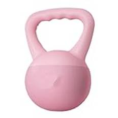 Hantel Kettlebell Fitness Utrustning Kettlebell Hantel Höft Styrketräning Träning Mjuk Botten Kettlebell Hantelset(Pink,5KG)