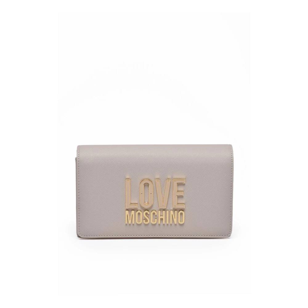 Love Moschino Tracolla i Saffiano - Tasker - Dame - Hvid - ONE SIZE - Uld