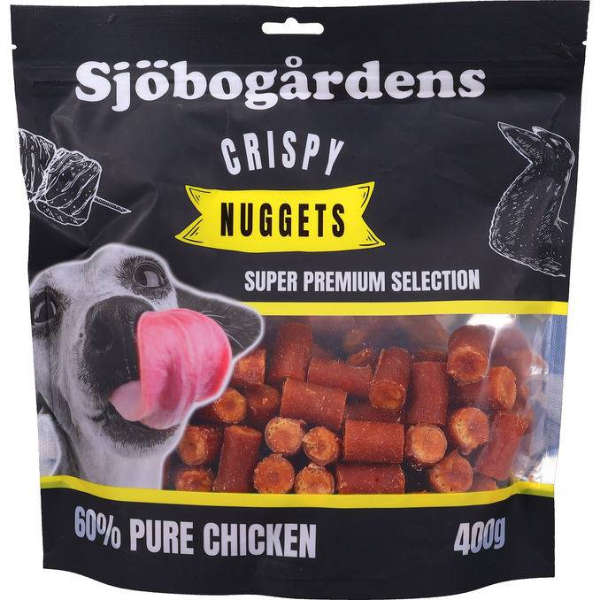 Sjöbogårdens Hundgodis Crispy Nuggets Kyckling