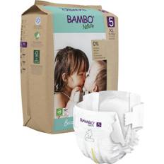 Bambo Nature svanemærket børne bleer str. 5, 12-18 kg
