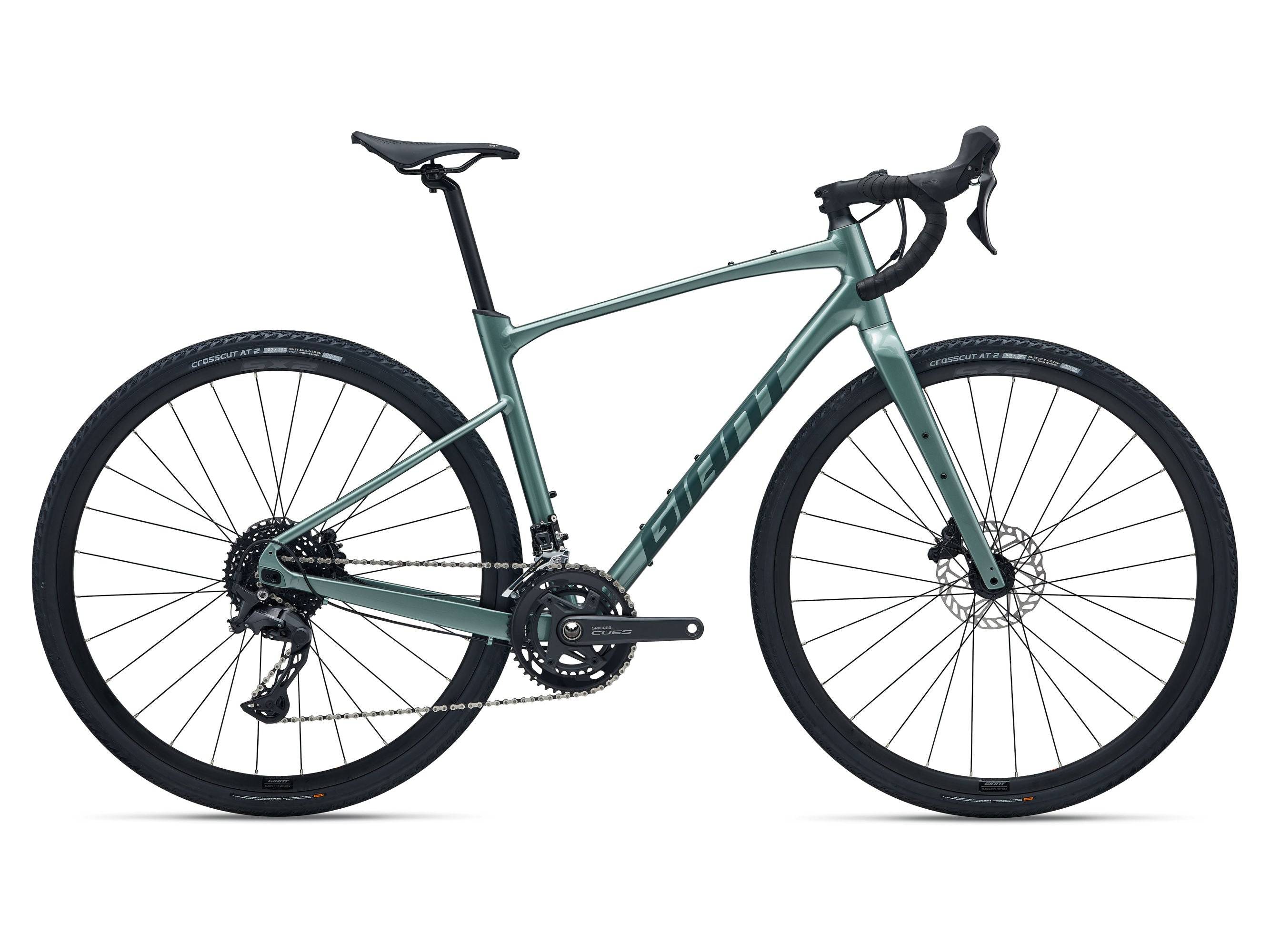 Giant Revolt 1 2026 - Shimano CUES U6030, 2x10 - Giant S-X2, alloy - 018 / S / Alpine Green