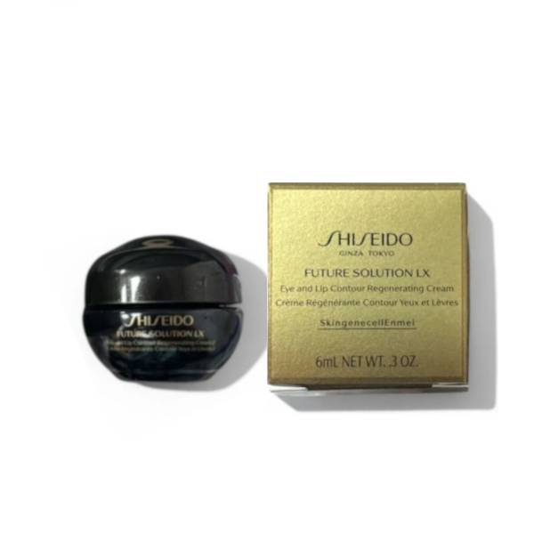 Shiseido - Future Solution LX Eye and Lip Contour Regenerating Cream - 6ml - No Color