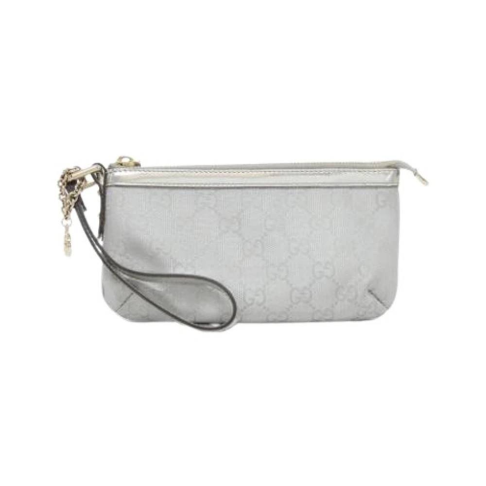 Gucci Vintage Pre-owned 191184 Håndtaske - Vintage - Dame - Grå - ONE SIZE - Uld