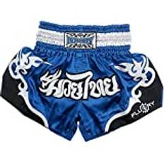 FLUORY Muay Thai-shorts, slitstarka boxningsshorts, kläder för MMA och kampsport, brottarshorts, träningskläder för män, kvinnor och barn