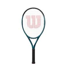 Wilson Rigid Tennis Racket Junior Model ULTRA 25 26 25 Inch Blue WR116610S [Gut Upholstered] V4.0 (Ultra V4.0)