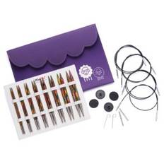 KnitPro Symfonie Deluxe udskiftbar rundpindesæt 3,5 - 8mm