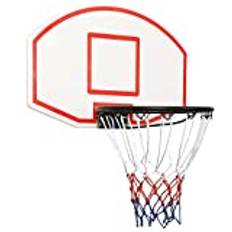 vidaXL Basketplatta vit 71x45x2 cm polyeten, basket korg, basketplatta, baskettavla, basket korgar, basketplattor, baskettavlor
