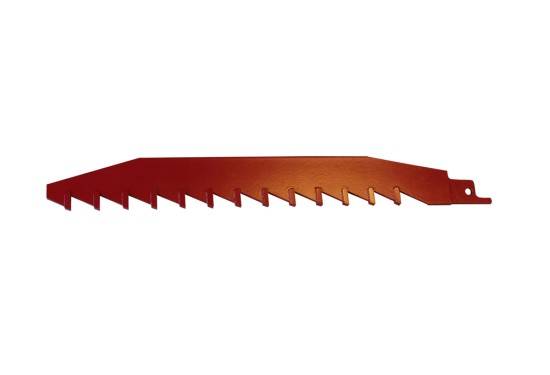 Bajonettsågklinga, röd, hm, 13td 215x25mm (25 st.)