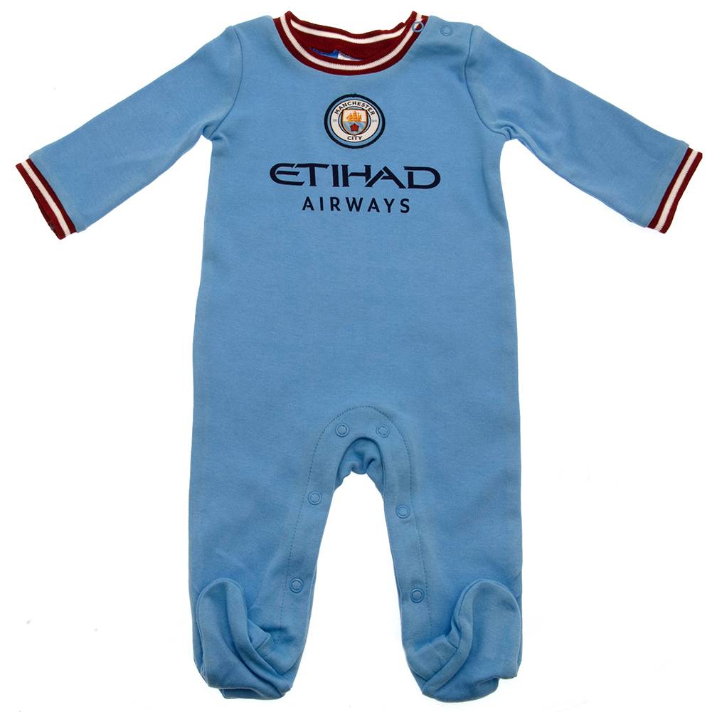 Manchester City FC Heldragt/Sparkedragt Str. 0-3 Måneder