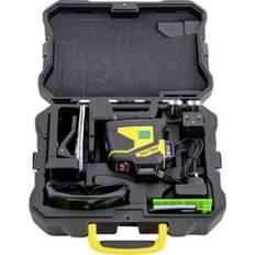 Prexiso PLC3-360G 360 ° linjelaser grön laser, Inkl. 360° laser, inkl. batteri, Inkl. box Räckvidd (max.): 60 m