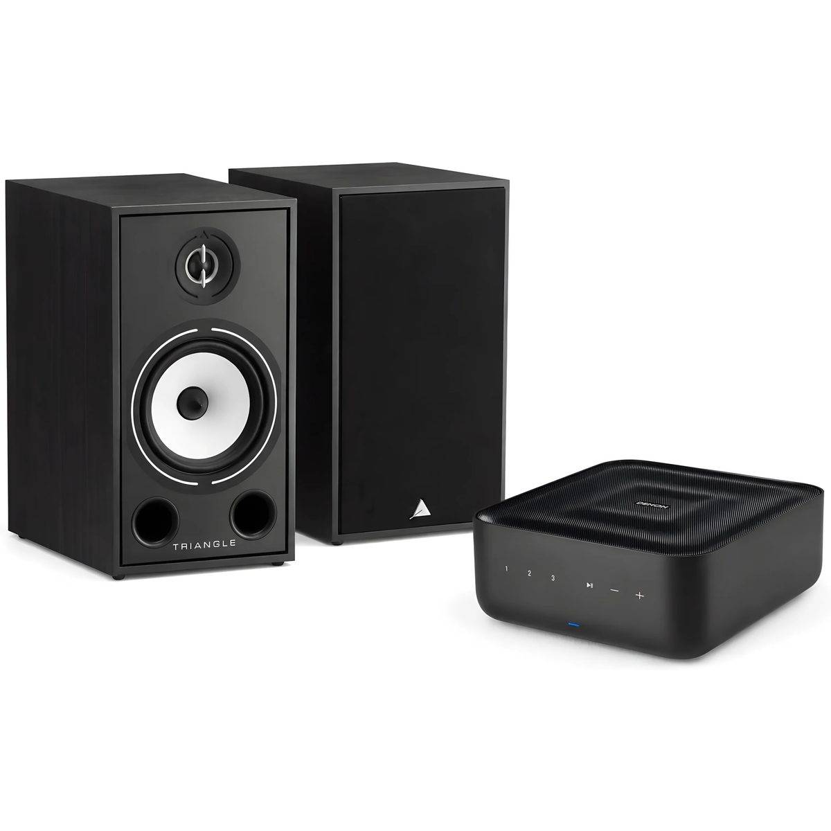 Denon + Triangle Hjemmeforstærker + Borea BR03 sort.