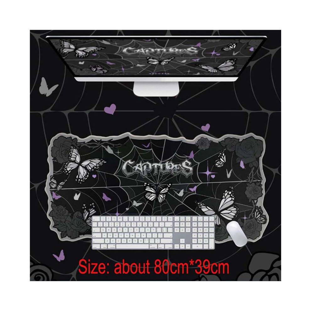 Desktop Keyboard Mouse Mats Large Gaming Mat Mousepad PC Computer Laptop Office Table Desk Pad Protector