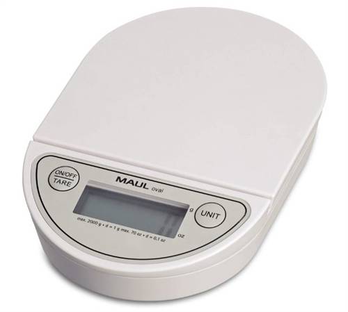 Brevvægt MAULoval 2000gram, 1 grams inddeling.