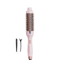 Wavytalk Thermobürste, Thermal Brush 38mm Ionische Lockenbürste erhitzt zur Erzeugung natürlicher Locken, Heiße Rundbürste für Blowout Express, EU-Plug Dual-Spannung.