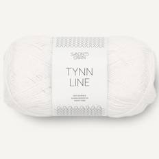 Sandnes Tynn Line 50g - Sandnes Tynn Line Vit 1002