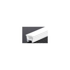 Silikoneprofil - 1m - 13x11mm - Hulmål 10x10mm - Passer til 5-8mm LED strips