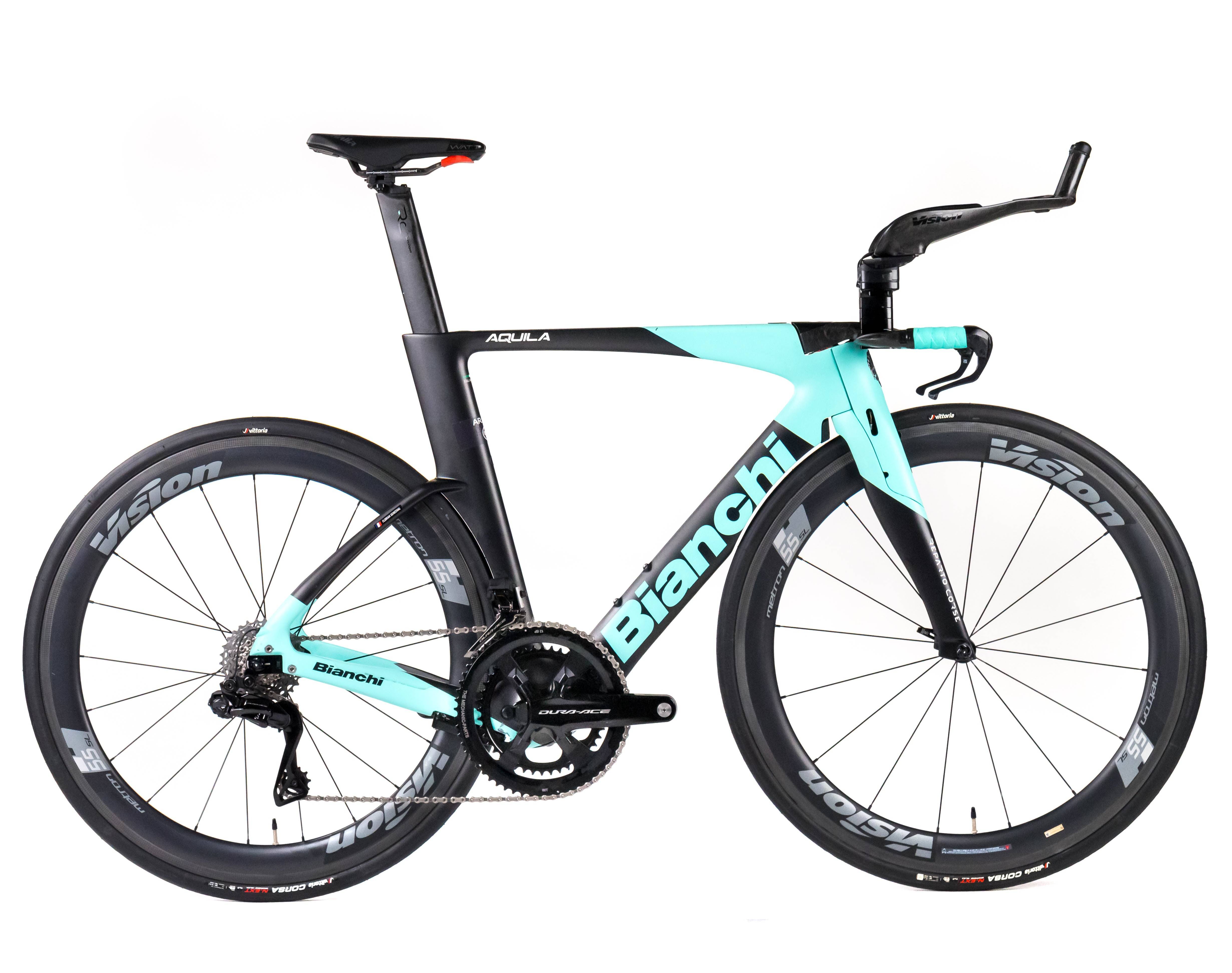 Bianchi Aquila CV 2024 Team Arkéa - B&B Hotels CRISTIAN RODRIGUEZ size S Shimano Dura Ace 2x12s - Bikeroom / s / team arkéa - b&b hotels (s)