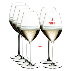 Riedel Veritas Champagne 5449/28-22 - Value Pack m. 6 glas