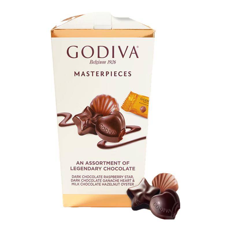 Godiva Classic Masterpiece Blandade Praliner 25-bitars Ask