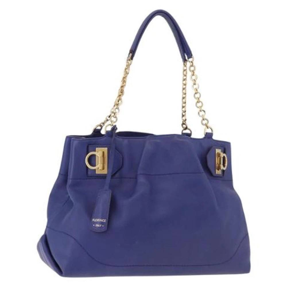 Salvatore Ferragamo Pre-owned - Pre-owned Tote Bag Vintage - Dam - ONE Size - Läder
