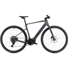 Nulane Hybrid C:62 Race 400X Electric Flat Bar Road Bike - Sage Brush Green/Prism (2025)