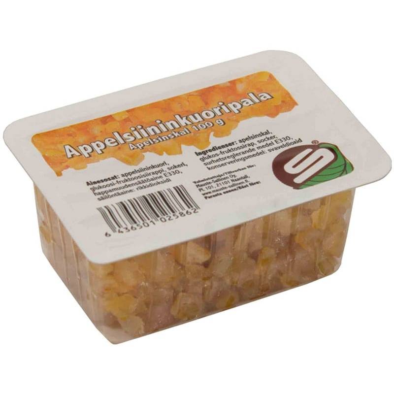 Apelsinskal Kanderade 100 gram