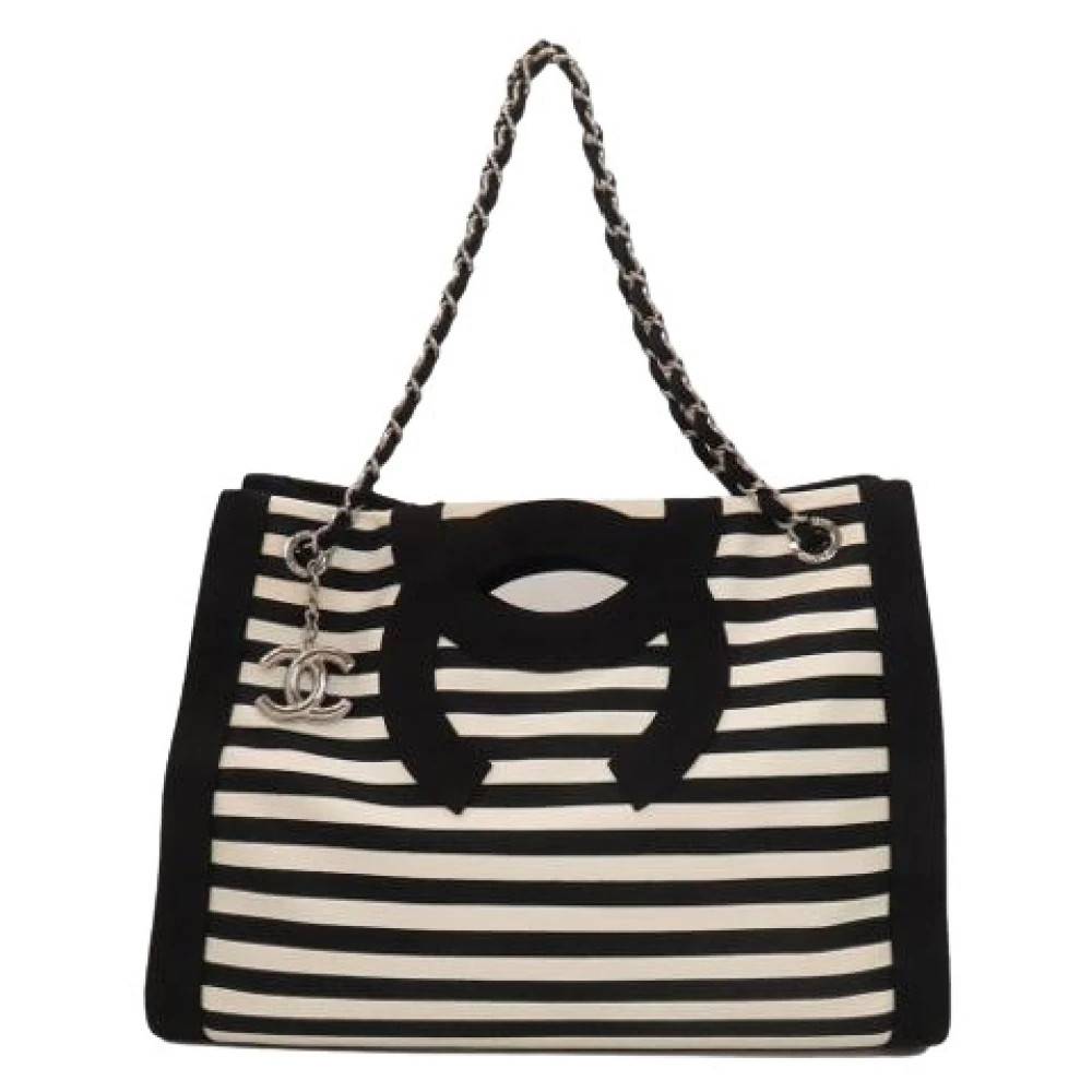 Chanel Vintage Pre-owned Vintage Nylon Tote Bag - Vintage - Dame - Flerfarvet - ONE SIZE - Nylon
